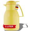 Helios Top a Pressione, 1.0 l, caraffa in plastica, plastica, Yellow, 30 x 30 x 25.7 cm