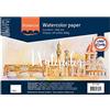 Vaessen Creative Carta per Acquerello Florence Finemente testurizzata 100x - Carta per Pittura ad Acqua A4 - Bianco Sporco - Blocco da Disegno e Libro d'arte per Disegno, Carta Artistica e Acquerello - 300 gsm