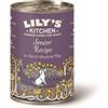 Lily's Kitchen Preparata con ingredienti naturali Scatoletta di cibo umido per cani Ricetta senior con tacchino 6 x 400g