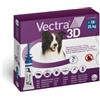 Ceva Salute Animale Vectra 3D Pipette spot-on per Cani da 10 a 25 kg Blu