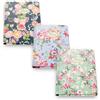 PIGNA Cartella con elastico 26x34,5x0cm Pigna Nature Flowers (Conf.6)