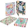 PIGNA Cartella progetti con elastico 26x34cm dorso 3cm Pigna Nature Flowers (Conf.6)