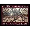 Pyramid International ST Pancras Stampa con Cornice Memorabilia, Multicolore, 30 x 40 x 1.3 cm