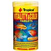 Tropical Vitality&Color Tablets A 250ml / 150g - Mangime Vitali e dai Colori più intensi per Pesci d'Acquario
