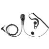 Jetfon Micro Auricolare JDR-1704 E/C Compatibile con Walkies Vertex/Yaesu e Dynascan AD09 e 1D