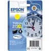 Epson Cartuccia Originale Epson T27144020 Giallo Alta Capacità 27XL Sveglia