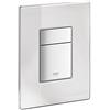 Grohe 389160A0 Skate Cosmopolitan Piastra di Azionamento WC, Doppio Scarico, Superficie a Specchio