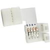 CONNETTORE L 10mm RGB RAPIDO CLIP JACK PLUG PER STRISCIA STRIP LED B1E3