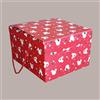 LUCGEL SRL Scatola per Confezione Regalo in Cartoncino Rosso grafica Topolino 290x335H195mm 5 pezzi