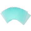 Fafeicy 10Pcs Lente per Casco Saldatura 138x122mm Policarbonato Lente di Ricambio Piastra Protettiva Trasparente Lente Ricambio per Saldare Il Foglio Protettivo Esterno O Interno