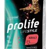 Prolife Salmone e Riso Adult Cat Nutrigenomic crocchette gatto 400g