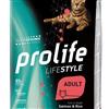 Prolife Salmone e Riso Adult Cat Nutrigenomic crocchette gatto 1,5 Kg