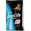 Prolife Sterilised Cat Maiale e Riso Nutrigenomic crocchette gatto 1,5 Kg