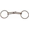 Umbria Equitazione Filetto western inox ad anelli torciglione grosso Inox Umbria Equitazione