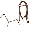 Lakota Saddlery Briglia western con decorazioni argentate