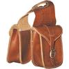 Lakota Saddlery Bisaccia anteriore in cuoio lavorazione basket