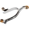 Tattini Speroni Western In acciaio inox con bassorilievi a foglia