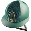 Kep Italia Cromo 2.0 Milano Collection Textile Verde Jaguar fronte velluto visiera polo