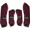 Umbria Equitazione Paracolpi con rinforzo in pelle da trasporto set 4pz