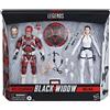 HASBRO Marvel Black Widow Red Guardian E Melina Set 2 Figures 15cm Hasbro