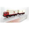 BREKINA Fiat 690 Millepiedi con cassoni isotermici "GELATI ALEMAGNA" 1:87