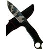 BearCraft Coltello Pieghevole Serramanico Nero con ** eBook Gratuito **, Coltello da Tasca di Sopravvivenza