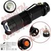 LAMPADA TORCIA POLICE 18000W LED POTENTE RICARICABILE PORTATILE CARICATORE CASA