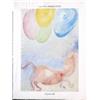 PRL) 1991 GIANNA BERETTINI ACQUARELLI VINTAGE AFFICHE ART PRINT ARTE POSTER