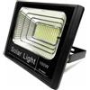 FARETTO LED ESTERNO CON BATTERIA INTERNA + PANNELLO SOLARE 100W