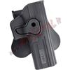 FONDINA POLIMERO CYTAC NERA PER PISTOLA GLOCK 17 22 31 G17 G22 G31 SGANCIO CLIP