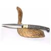 pattada KNIFE COLTELLO 24 CM SARDEGNA SARDO PATTADA MANICO IN RESINA nera
