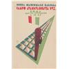 OPERA NAZIONALE BALILLA CAMPO AVANGUARDISTA DUX _ROMA APRILE A.VII°1929_GOBBO