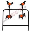 BERSAGLIO IN METALLO SPINNER GAMO PALLINI MULTIPLO PER ARMI TIRO A SEGNO SOFTAIR