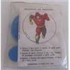 FLASH DC Distintivo Da Montare Sorpresina Patatine Crik Crok imbustato RARO 1976