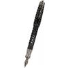 Penna stilografica Pineider Honeycomb Black night pennino F