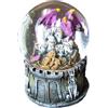 DRAGO DI AVALON palla di neve statua fantasy modellino gioco gdr dragon gotico