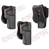 FONDINA POLIMERO CYTAC NERA PER PISTOLA BERETTA 92 FS, TAURUS, GSG92,REGARD