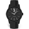 OROLOGIO JUVENTUS SILICONE NERO LOGO JJ diam.43mm CON SCATOLA REGALO JUVE