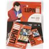 PRL) LE IMPERDIBILI AVVENTURE LUPIN III 1° DVD 01 + STICKERS ALBUM MONKEY PUNCH