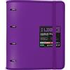 Grafoplás 88100535 Cartella con Ricambio A4, Viola, 6 Divisori e Busta Trasparente, Cartella Like