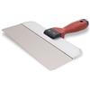 Marshalltown Spatola di superficie Marshalltown con manico DuraSoft in acciaio inossidabile, utensile per cartongesso e verniciatori, dimensioni della spatola: 305x76 mm