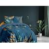 CALITEX - Parure da 3 Pezzi, 240 x 220 cm Selva, 100 Pourcent_Cotone, Blu, 240 x 220 cm