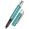 Online 61409/3D - Penna roller Campus Diamond Turquoise, Magic Ball Technik, per cartucce di inchiostro standard, 1 pezzo