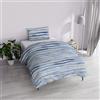 Italian Bed Linen MB HOME BASIC Parure Copripiumino "Dafne", Singolo, Blair