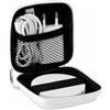 Base di ricarica wireless in set con cavo di ricarica micro USB e presa EU personalizzate o neutre