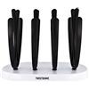Twistshake Asciugatrice biberon per 8 biberon | Supporto per aspirapolvere bottiglie | Portabottiglie a maniche lunghe | Senza BPA | Bianco e Nero