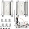 ZUZGO Cerniera per porta a pendolo in acciaio inox, doppia azione, per salone, bar, bancone, porte basculanti, 3 pollici, 2 pezzi