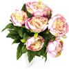 Flair Flower 7 pedionie, Poliestere, plastica, Bianco/Rosa, 46 x 25 x 25 cm