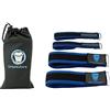 Urban Lifters BFR Bands, Fasce per allenamento occlusionale, occlusion bands, regolabili per braccia e gambe, perfette per costruire muscoli, forza, ipertrofia, recupero. fasce bfr