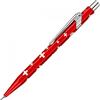 Caran d'Ache Metal-X 0844.253 - Portamine Basic con bandiera svizzera in metallo per mine a matita da 0,7 mm, lunghezza: 12,5 cm, colore: Rosso